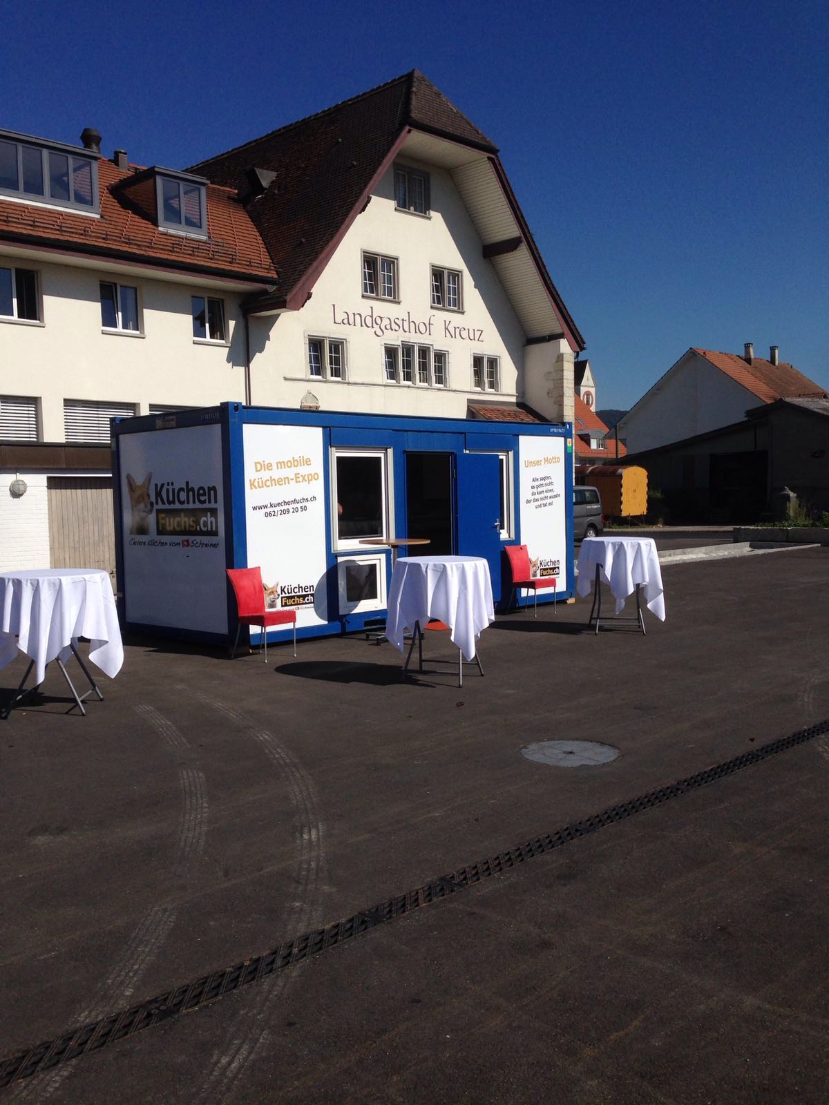 Mobile Küchenausstellung